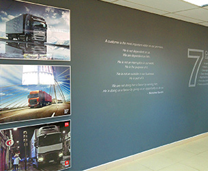 wall branding